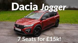 Dacia Jogger The 7seater car for £15k [upl. by Saddler633]