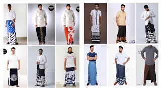 Latest batik design sarong and shirt combinations collection  batik combo for men wear [upl. by Moonier71]