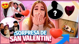 SORPRESA DE SAN VALENTIN INESPERADA 😱❤️  FIESTA CON TIKTOKERS Y YOUTUBERS  Queen Buenrostro [upl. by Nomar546]