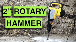 Dewalt 2 Corded Rotary Hammer SDS Max D25773K [upl. by Hobart]