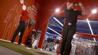 american golf Sky Advert TaylorMade RBZ Chrome Irons and Hybrid [upl. by Icak]