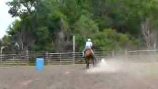 Scoop Shovel Race in Windsor North Dakota ND horse show [upl. by Rufe669]