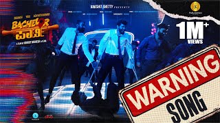 Warning Song  Bachelor Party  Diganth Yogi Achyuth  Vijay Prakash  Arjun Ramu  Rakshit Shetty [upl. by Greenlee645]