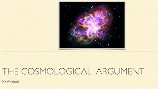 The Cosmological Argument [upl. by Ilrac]