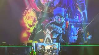 Wasted Years Iron Maiden Live Rosemont Chicago IL 10242024 [upl. by Maice]