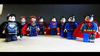 Lego DC Superheroes SuperMan Man of Steel Sheng Yuan Bootleg Review [upl. by Lolita]