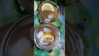 recette rapide de délicieux jus à la citronnelle shorts [upl. by Linnette]