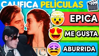 Kalathras reacciona a quotTier List Califica Películas 🎞🎬📊 Especial Cine  Quiz Tvquot [upl. by Adlecirg]