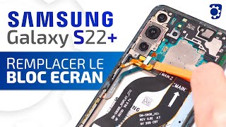 Comment remplacer le bloc écran du Samsung Galaxy S22 5G   Bricophone [upl. by Cohette]