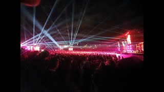 4K ROME NEW YEARS EVE AND BIGGEST COUNTDOWN EVENTCIRCUS MAXIMUS IN ROME ITALY [upl. by Etsirk]