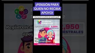 Apoyo para las personas que no reciben apoyo 💵 consulta las bases y haz tu registro [upl. by Nillad371]