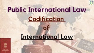 Codification of International Law [upl. by Anwahsak704]