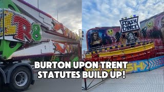 Burton UpOn Trent Statutes Build Up September 2024 [upl. by Ynatsyd]