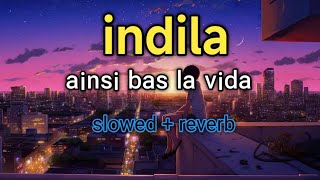 Indila  ainsi bas la vida slowed  reverb [upl. by Siskind229]