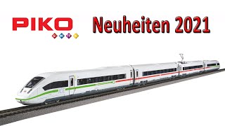 🚂 Die PIKO Modellbahn Neuheiten 2021  Spur H0 N TT und G [upl. by Mendelsohn503]