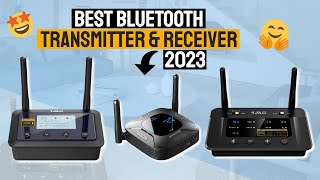 Best Bluetooth Transmitter amp Receiver In 2023  Top 5 Bluetooth Transmitter Receivers Review [upl. by Natal]