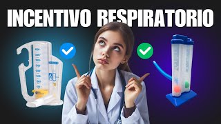 Incentivadores Respiratorios Diferencias entre Flujo y Volumen terapiarespiratoria rehabilitación [upl. by Stella782]