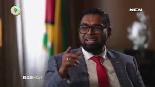 President Dr Irfaan Ali talks oil amp gas amp how it is transforming Guyanas economy on BBCs HardTALK [upl. by Ahsenot684]