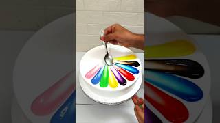 New Rainbow 🌈 Cake Design  Beautiful Multicolor Cake shorts video trending shortvideo ytshorts [upl. by Enyalb39]