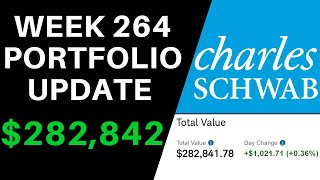 The Dividend Growth Portfolio Just Hit All Time Highs This Week  The Road To 3000 Shares Of SCHD [upl. by Zilvia]