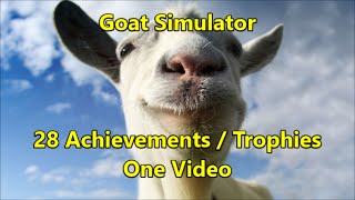 Goat Simulator  Remastered and Back goatsimulator [upl. by Esirehs]