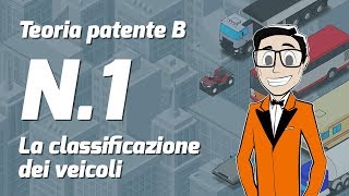 Teoria patente B  Lezione1  La classificazione dei veicoli  Mario Racconta [upl. by Enal]