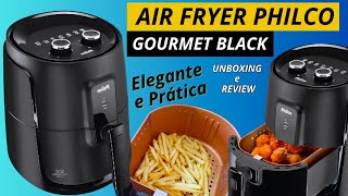 AIR FRYER PHILCO GOURMET BLACK  FRITADEIRA ELÉTRICA NA MAGAZINE LUIZA [upl. by Pesvoh778]