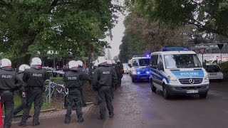 Polizeigroßeinsatz beim Derby  1 FC Köln vs Borussia Mönchengladbach [upl. by Pincince]