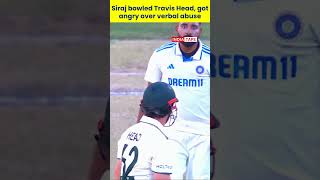 Siraj takes down Travis Head Drama unfolds as verbal abuse sparks Sirajs anger 🏏💥 siraj [upl. by Adrahc]