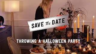 Throwing a Halloween Party  Save the Date [upl. by Karine]