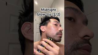 Using Philips OneBlade for My 2AM GlowUp 22 mensskincare shaving beauty selfcare [upl. by Nnairret]