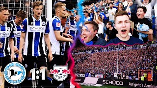 BIELEFELD vs LEIPZIG 11 Stadion Vlog 🔥 Das ist der Abstieg Fans feiern Mannschaft [upl. by Parthen]