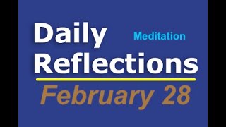 Daily Reflections Meditation Book – February 28 – Alcoholics Anonymous  Read Along – Sober Recovery [upl. by Robb]