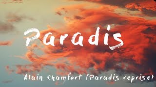 Paradis  Alain Chamfort Paradis reprise [upl. by Laing]