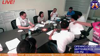 DPWH Apayao 2nd DEO Procurement LS Live Stream [upl. by Herzel]