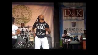 quotUncle Reecequot Worship Until I Pass Out  Praise In The Park 2013 [upl. by Olatha]