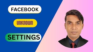 How to Unknown settings in Facebook at four item change in Bangla 2024 [upl. by Sanalda938]