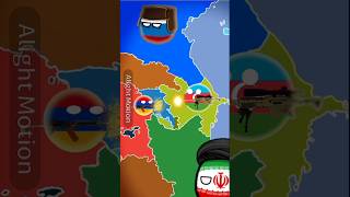 🇦🇿❤️‍🔥🇦🇲🪖warcountryballsazerbaijanarmeniarussiaturkeyindiacountryballanimationshortvideos [upl. by Tlevesor718]