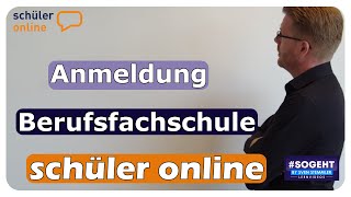 Anmeldung zur Berufsfachschule  NRW  Schüler Online  einfach und anschaulich erklärt [upl. by Jeanna]