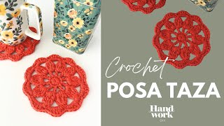 🧶 POSA TAZA 🍵 Crochet paso a paso  Handwork Diy [upl. by Lewin473]