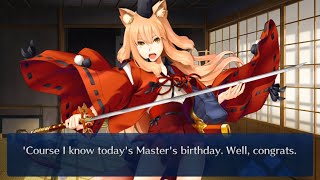 FateGrand Order  Suzuka Gozen Birthday Greeting [upl. by Myrvyn]