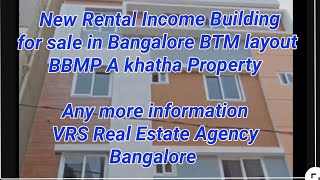 New Building for sale Bangalore Good investment Property realestate property houseforsale [upl. by Iolenta]