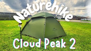 Naturehike Cloud Peak 2 PITCH  Pros amp Cons [upl. by Buderus]