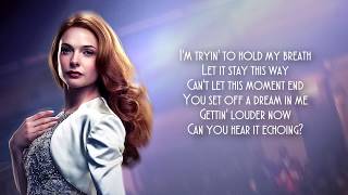 Loren Allred  NEVER ENOUGH LYRIC VIDEO The Greatest Showman Soundtrack [upl. by Samau]