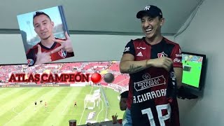 ANDRES GUARDADO LLORANDO DE FELICIDAD POR CAMPEONATO DE ATLAS [upl. by Ekram]