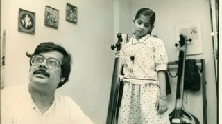 Little Kaushiki Learning From Guruji Clip [upl. by Airamat]