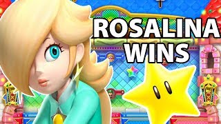 Mario Party 10  Rosalina Wins by Doing Absolutely Nothing [upl. by Eillehs]