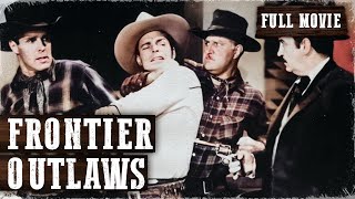 FRONTIER OUTLAWS  Buster Crabbe  Al St John  Full Western Movie  English  Free Wild West Movie [upl. by Philpot44]