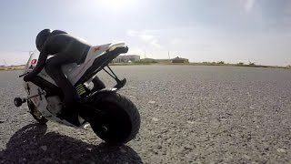 Riding the XRider CX3 Pro RC Motorcycle [upl. by Ahsilaf]