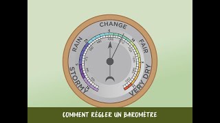 Comment régler un baromètre [upl. by Anovad281]